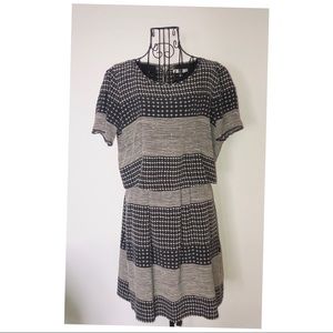Madewell Silk Hashtag Dress